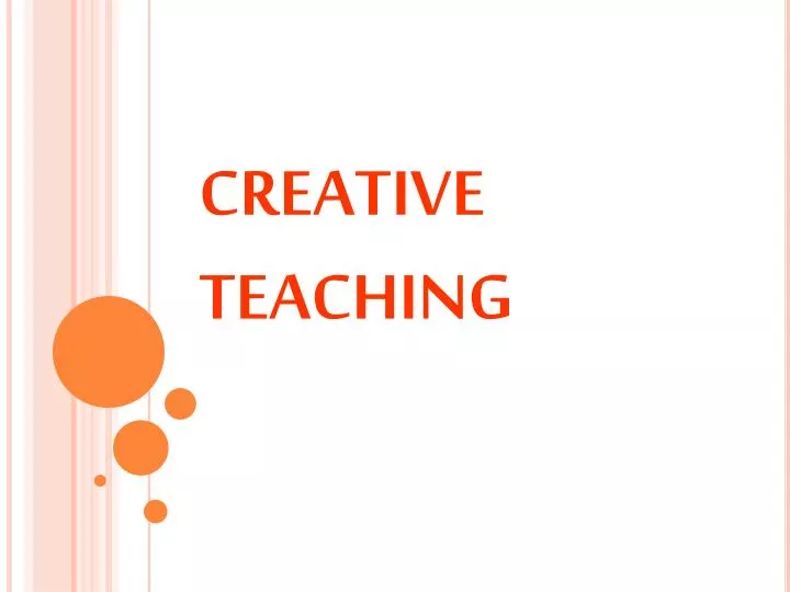 creative teaching