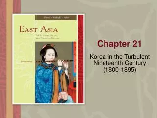 Korea in the Turbulent Nineteenth Century (1800-1895)