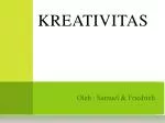 KREATIVITAS - slide 1