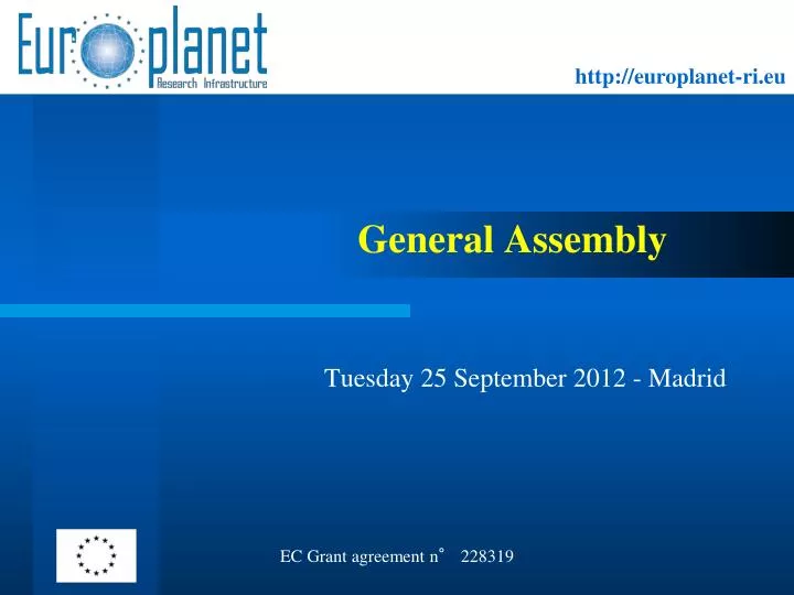 general assembly