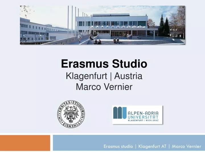 erasmus studio klagenfurt at marco vernier