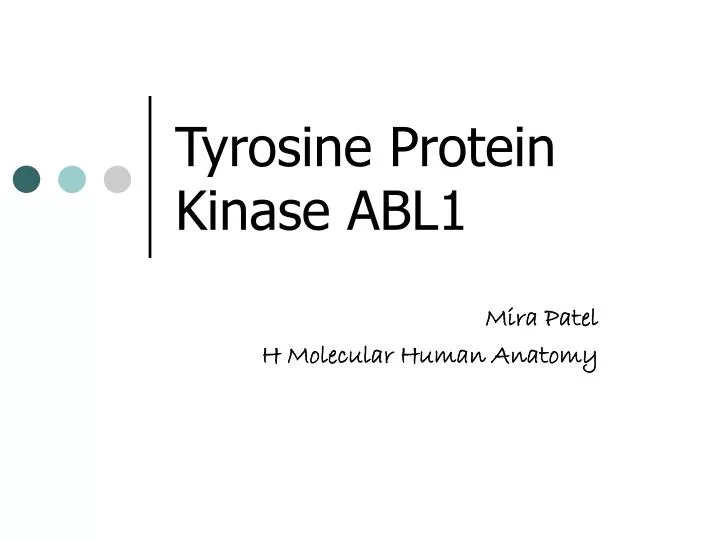 tyrosine protein kinase abl1