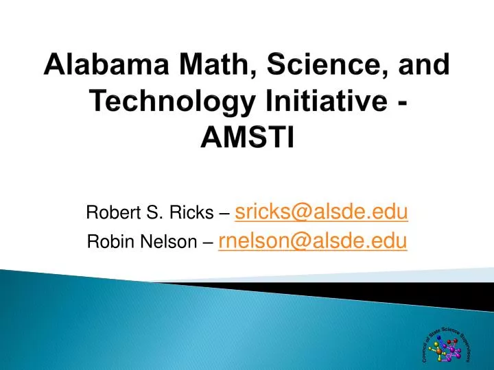 alabama math science and technology initiative amsti