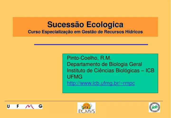 sucess o ecologica curso especializa o em gest o de recursos h dricos