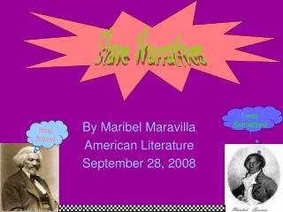 By Maribel Maravilla American Literature September 28, 2008