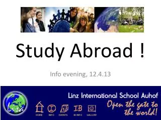 Study Abroad !