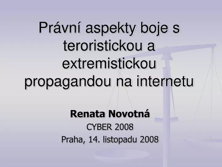 pr vn aspekty boje s teroristickou a extr e mistickou propagandou na internetu