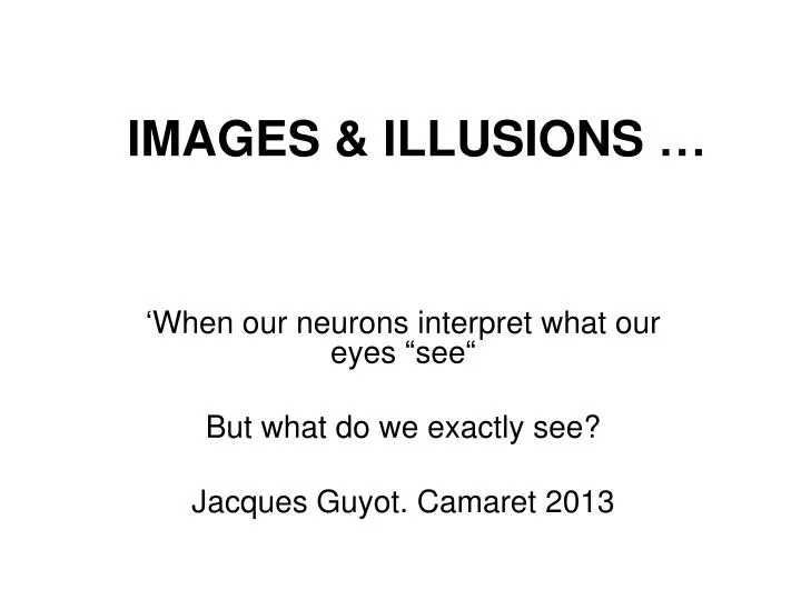 images illusions