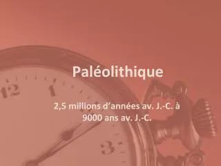 pal olithique