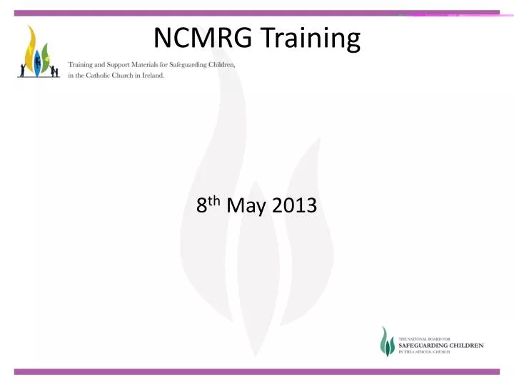 ncmrg training