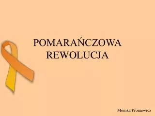 pomara czowa rewolucja