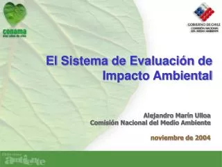 el sistema de evaluaci n de impacto ambiental