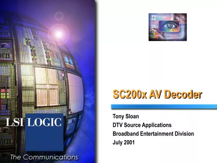 sc200x av decoder