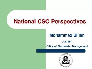 National CSO Perspectives