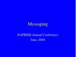 Messaging - slide 1