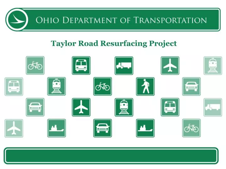 taylor road resurfacing project