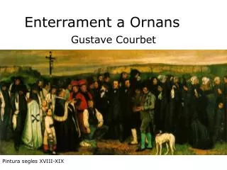 enterrament a ornans