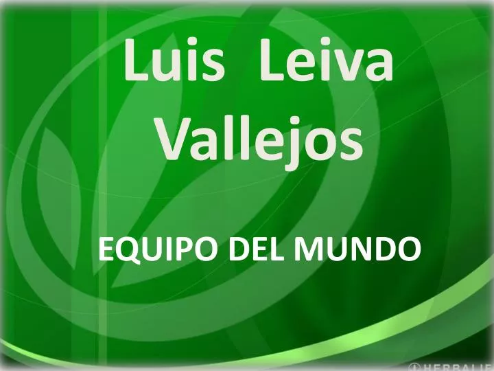 luis leiva vallejos