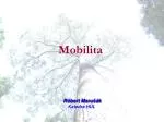 Mobilita - slide 1