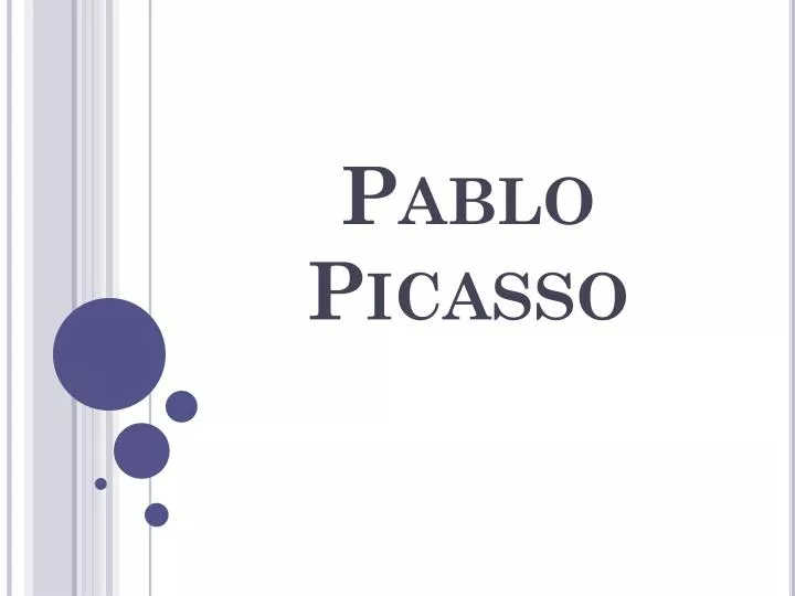 pablo picasso