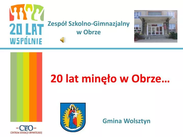 zesp szkolno gimnazjalny w obrze