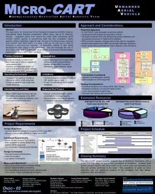 M ICRO - CART