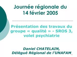 journ e r gionale du 14 f vrier 2005