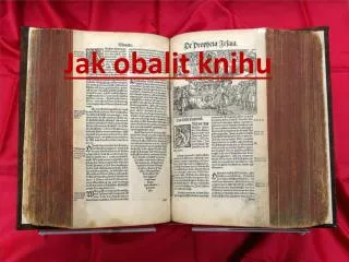 jak obalit knihu