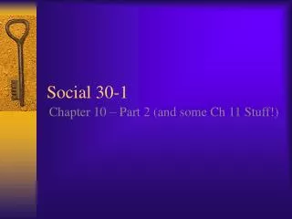 social 30 1