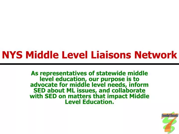 nys middle level liaisons network