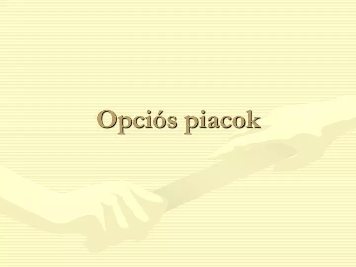 opci s piacok