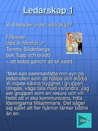 ledarskap 1