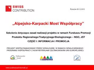 alpejsko karpacki most wsp pracy