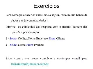 exerc cios