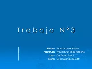 t r a b a j o n 3