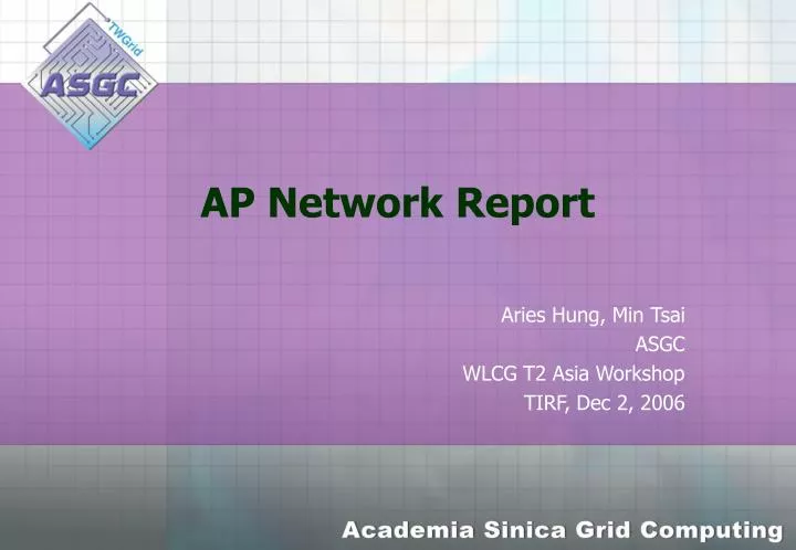 ap network report