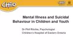 PPT - Mental Illness in Children and Adolescents PowerPoint ...