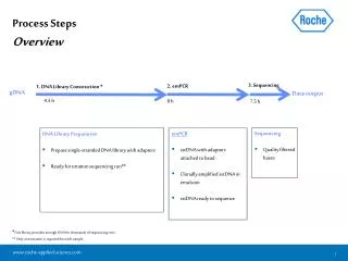 Process Steps Overview