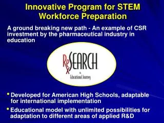 Innovative Program for STEM Workforce Preparation