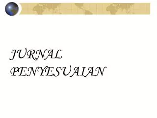 jurnal penyesuaian
