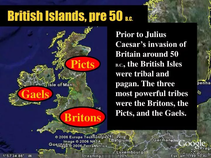british islands pre 50 b c