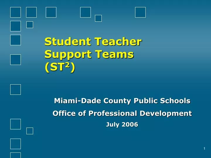 student teacher support teams st 2
