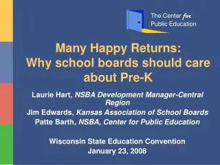 Many Happy Returns: Why school boards should care about Pre-K
