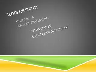 redes de datos