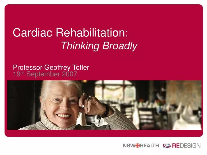 cardiac rehabilitation thinking broadly
