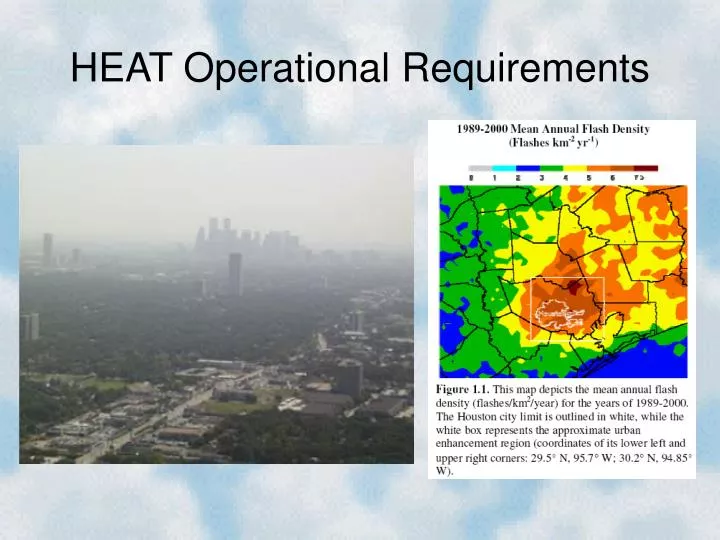 heat operational requirements