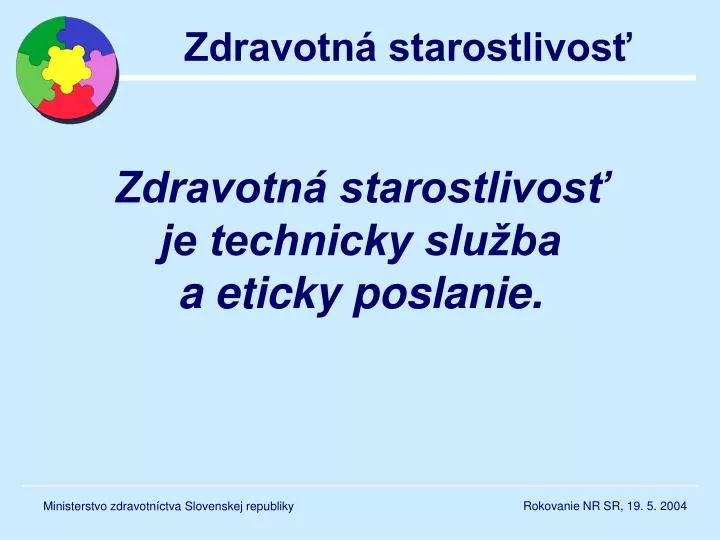 zdravotn starostlivos