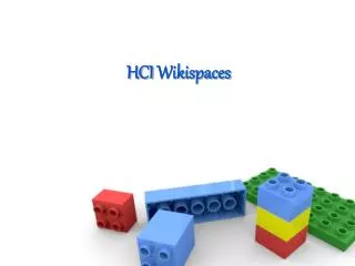 HCI Wikispaces