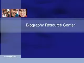 Biography Resource Center