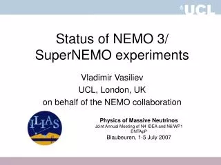 Status of NEMO 3/ SuperNEMO experiments